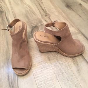 Tan wedges